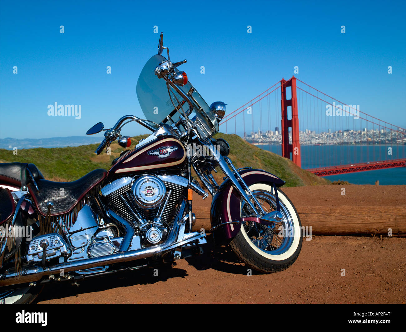 Harley Davidson San Francisco >> Harley Davidson Motorbike And Golden Gate Bridge San Harley Davidson San Francisco >> Harley Davidson Motorbike And Golden Gate Bridge San