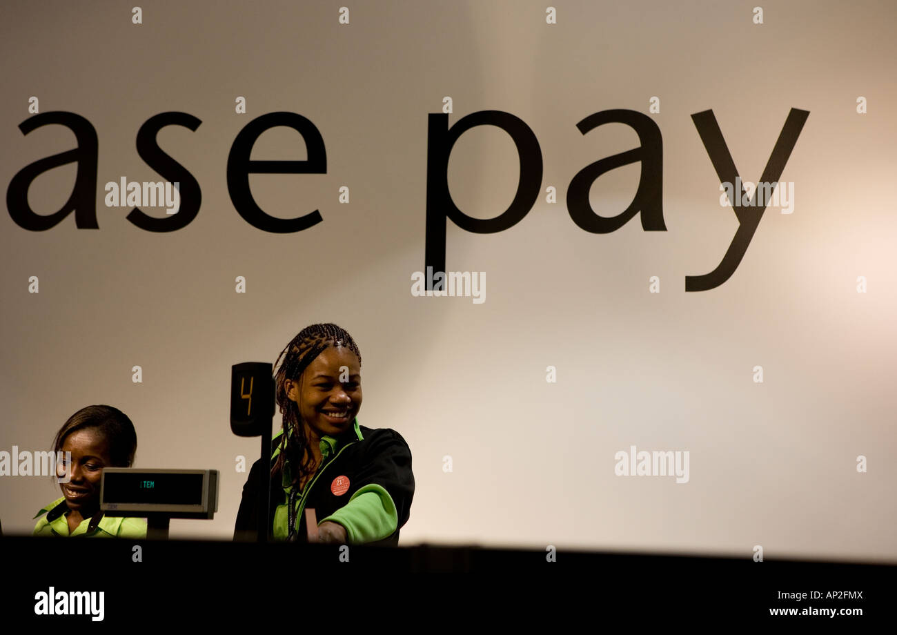 Asda shop assistant hires stock photography and images Alamy