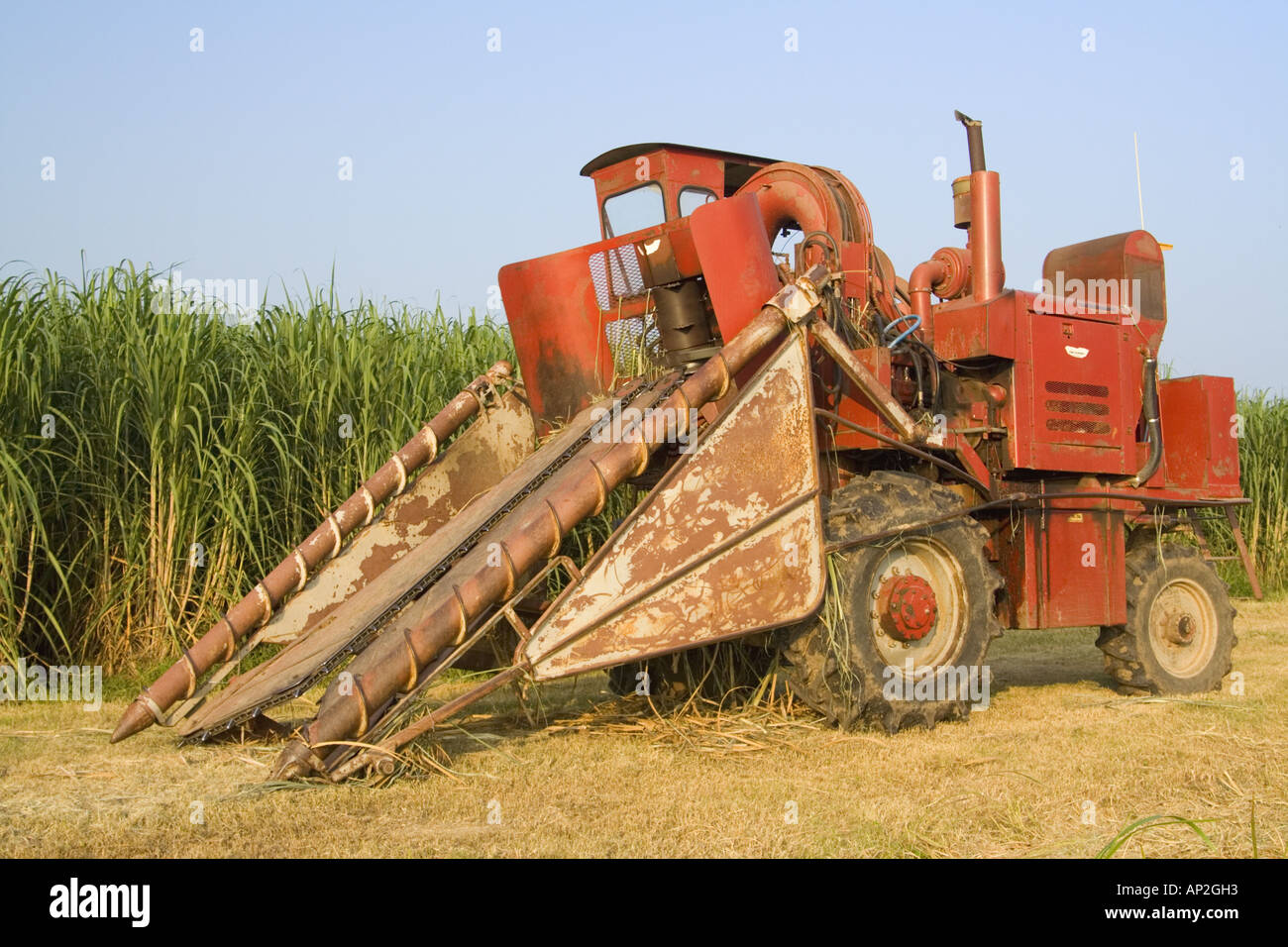 Sugar cane harvester hires stock photography and images Alamy