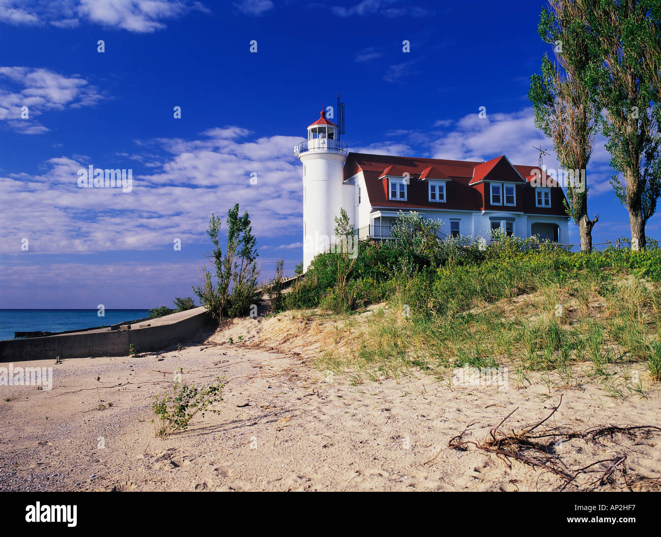 Point Betsie Lighthouse built in 1858 Located five miles north of
