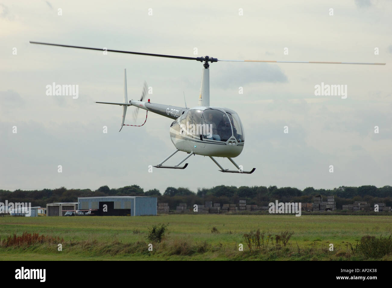 Two seater helicopter hi-res stock photography and images - Alamy