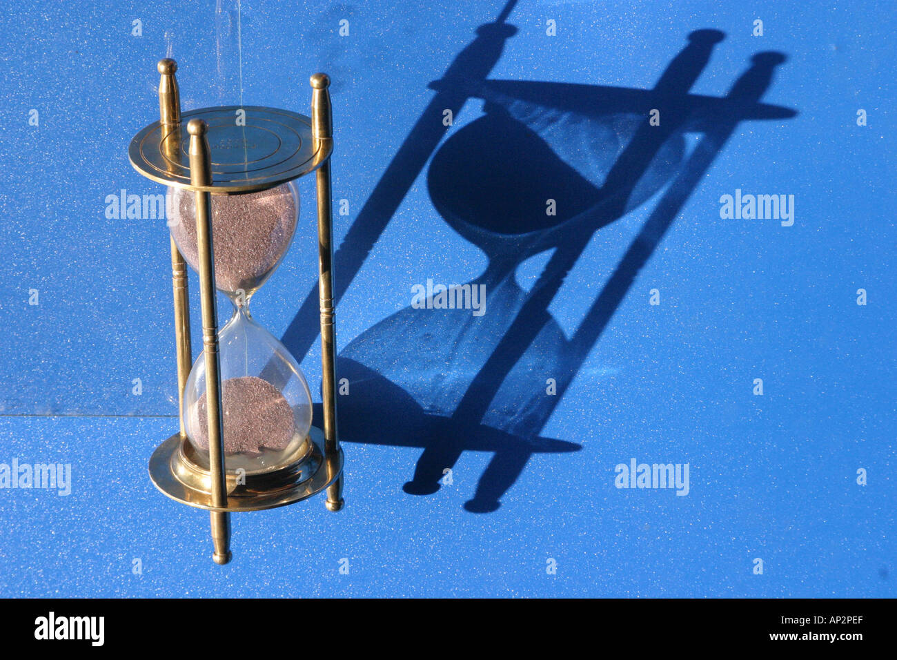 HPA90043 Sand Clock Stock Photo Alamy