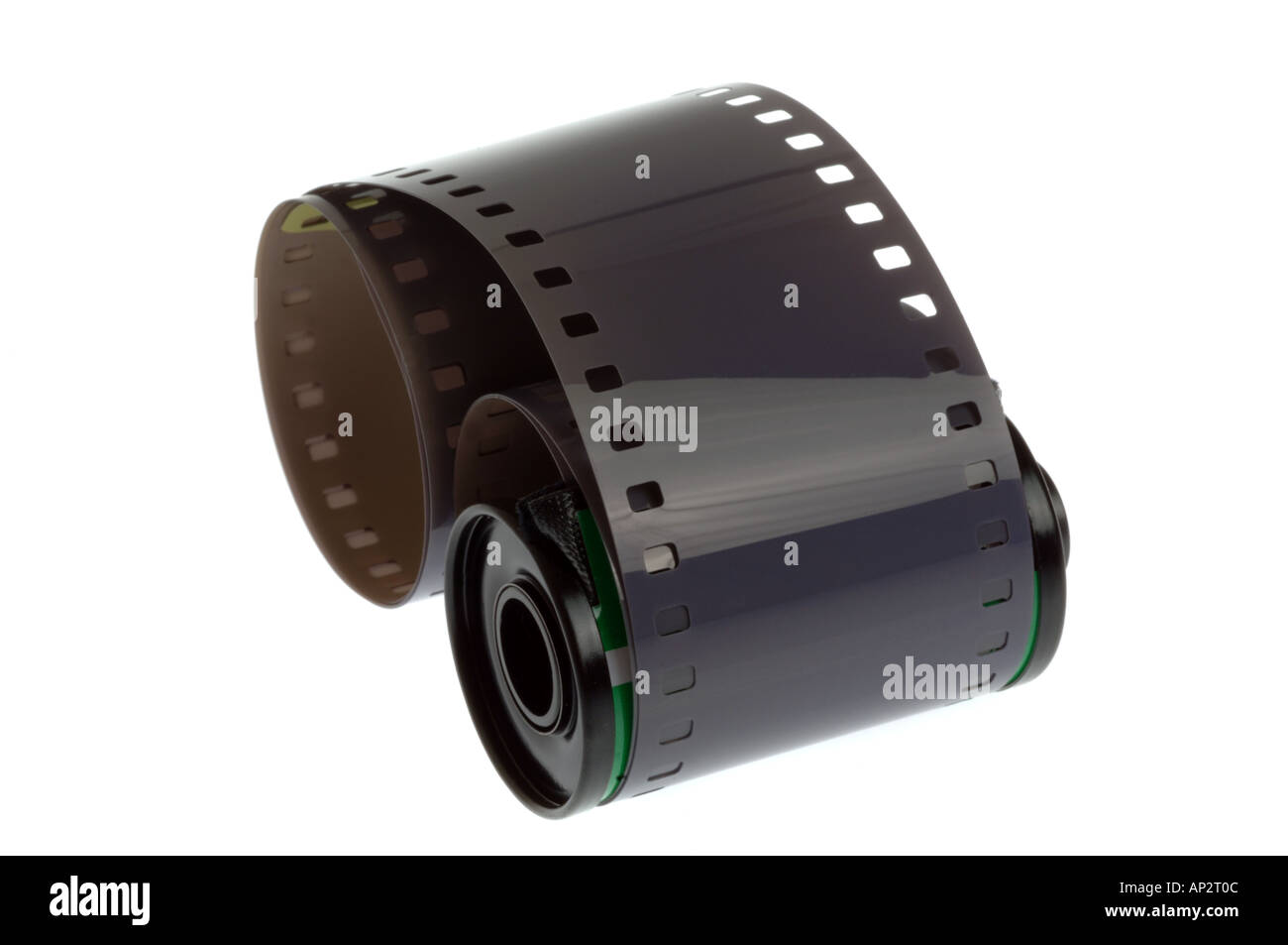 Roll of 35mm film Stock Photo