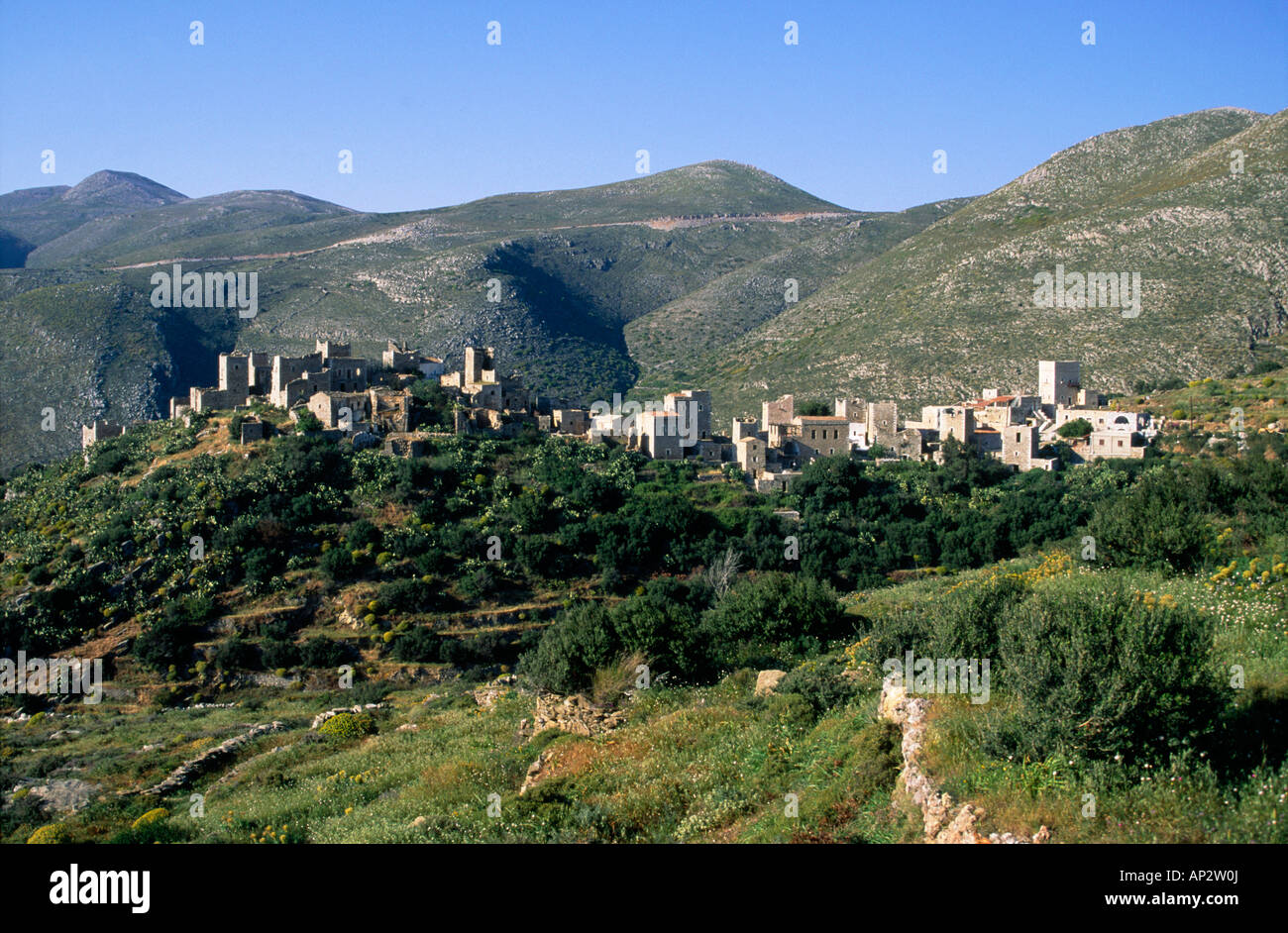 MANI. LAKONIA. GREECE Stock Photo Alamy