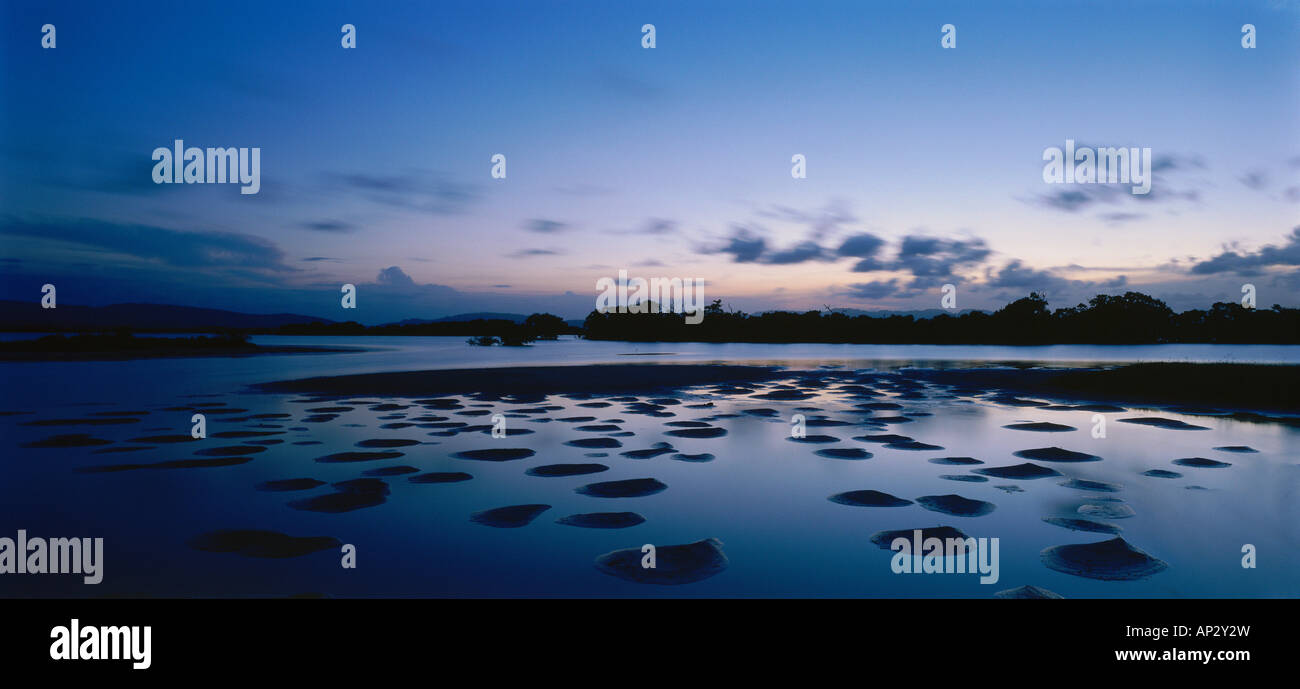 Low tides, Albufera, Refugio de Fauna Silvestre de Cuare, Venezuela, America Stock Photo