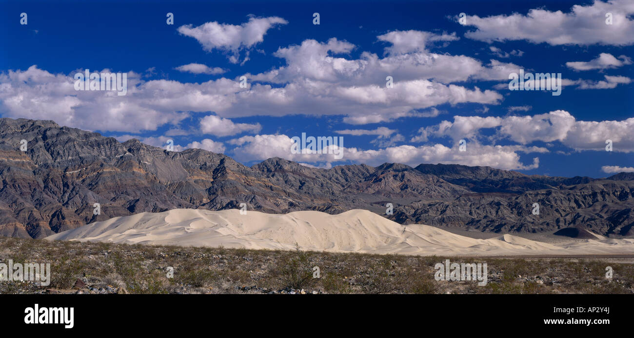 Eureka Sand Dunes, Death Valley National Park, California, USA, America Stock Photo