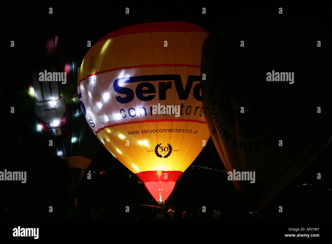 Light Show and Fireworks The Big Balloon Hot Air Balloon Festival