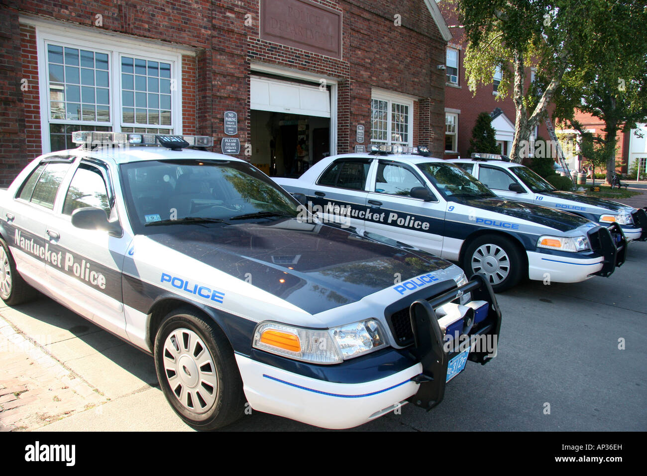 Nantucket police cars nantucket island hires stock photography and