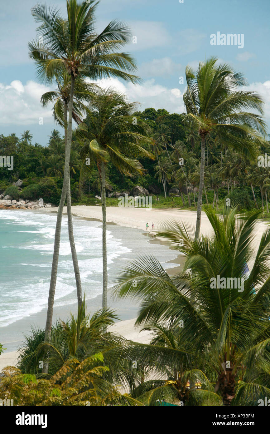 Beach, Angsana beach resort, Bintan Island, Indonesia Stock Photo