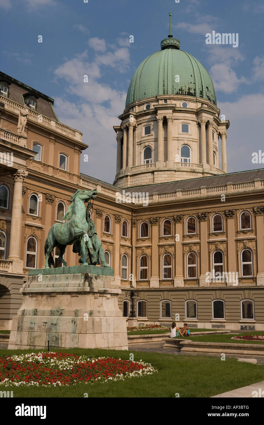 Royal Palace on Castle Hill, Buda, Budapest, Hungary Stock Photo - Alamy