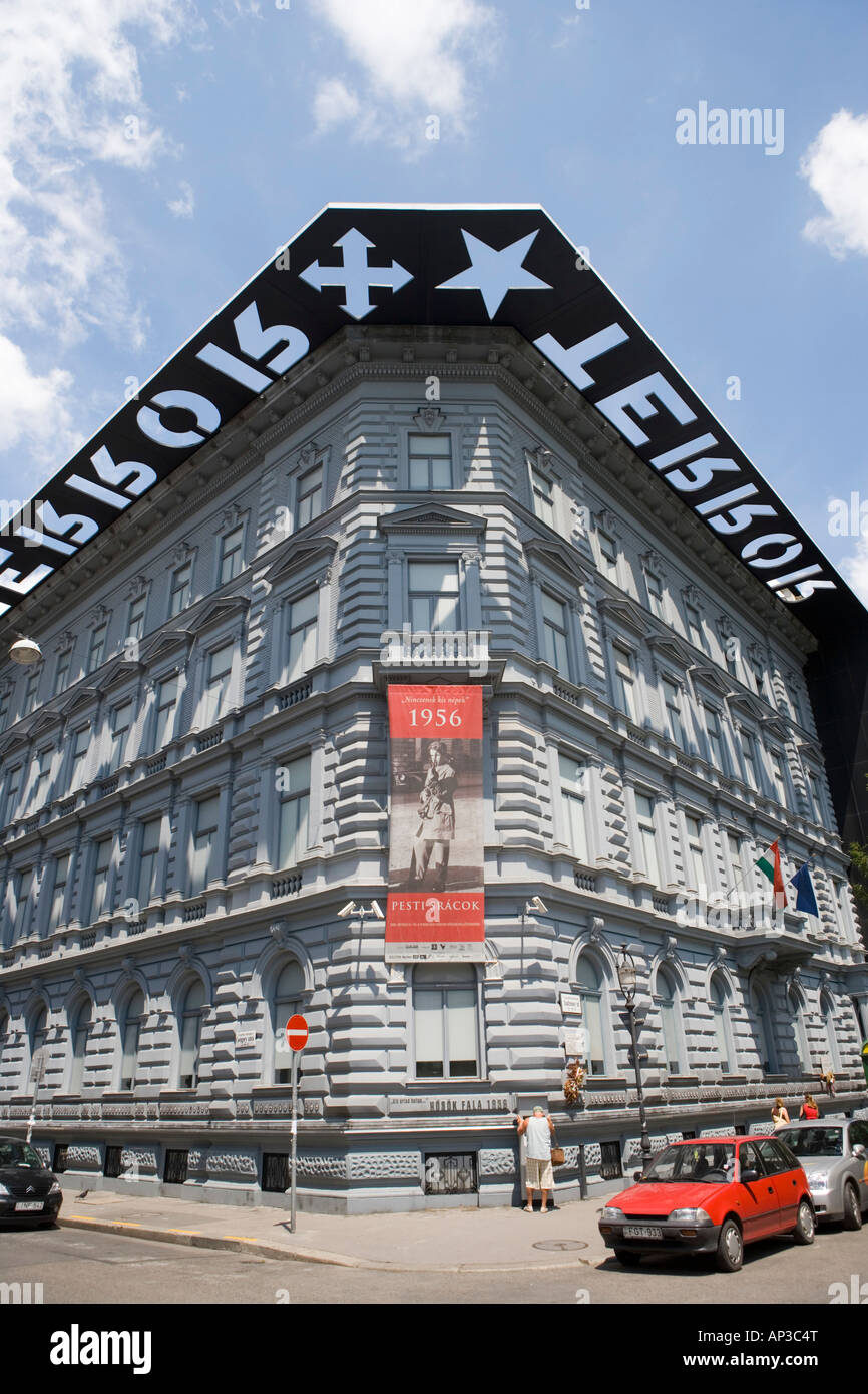 House of Terror Museum on Andrassy Street, Pest, Budapest, Hungary ...