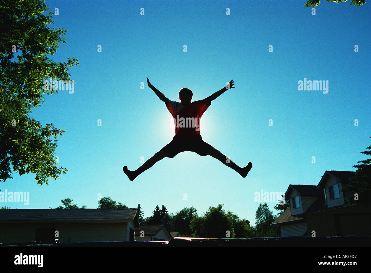 Spread eagle jump hires stock photography and images Alamy