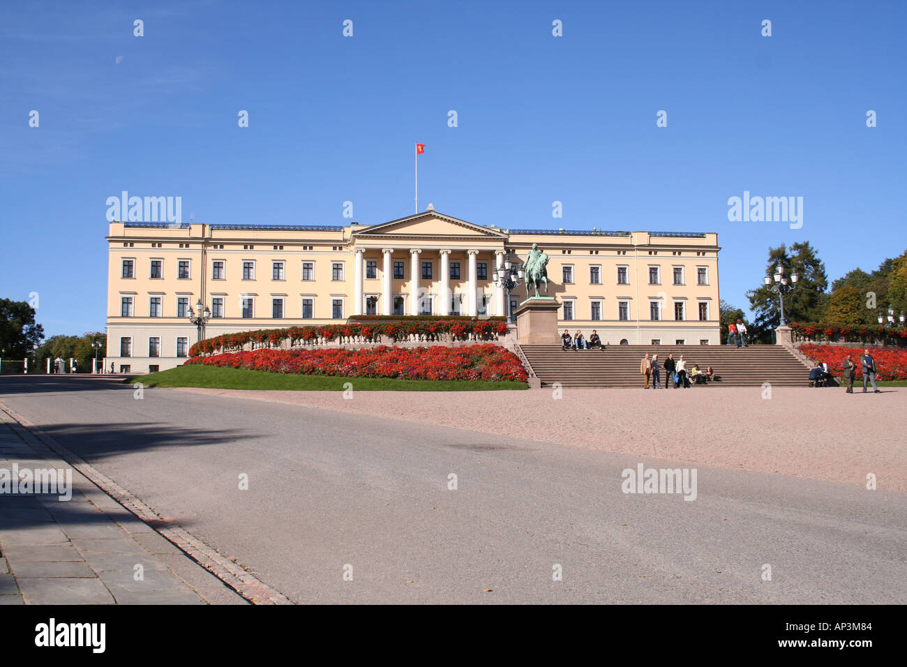 Norwegian royal castle Stock Photo Alamy