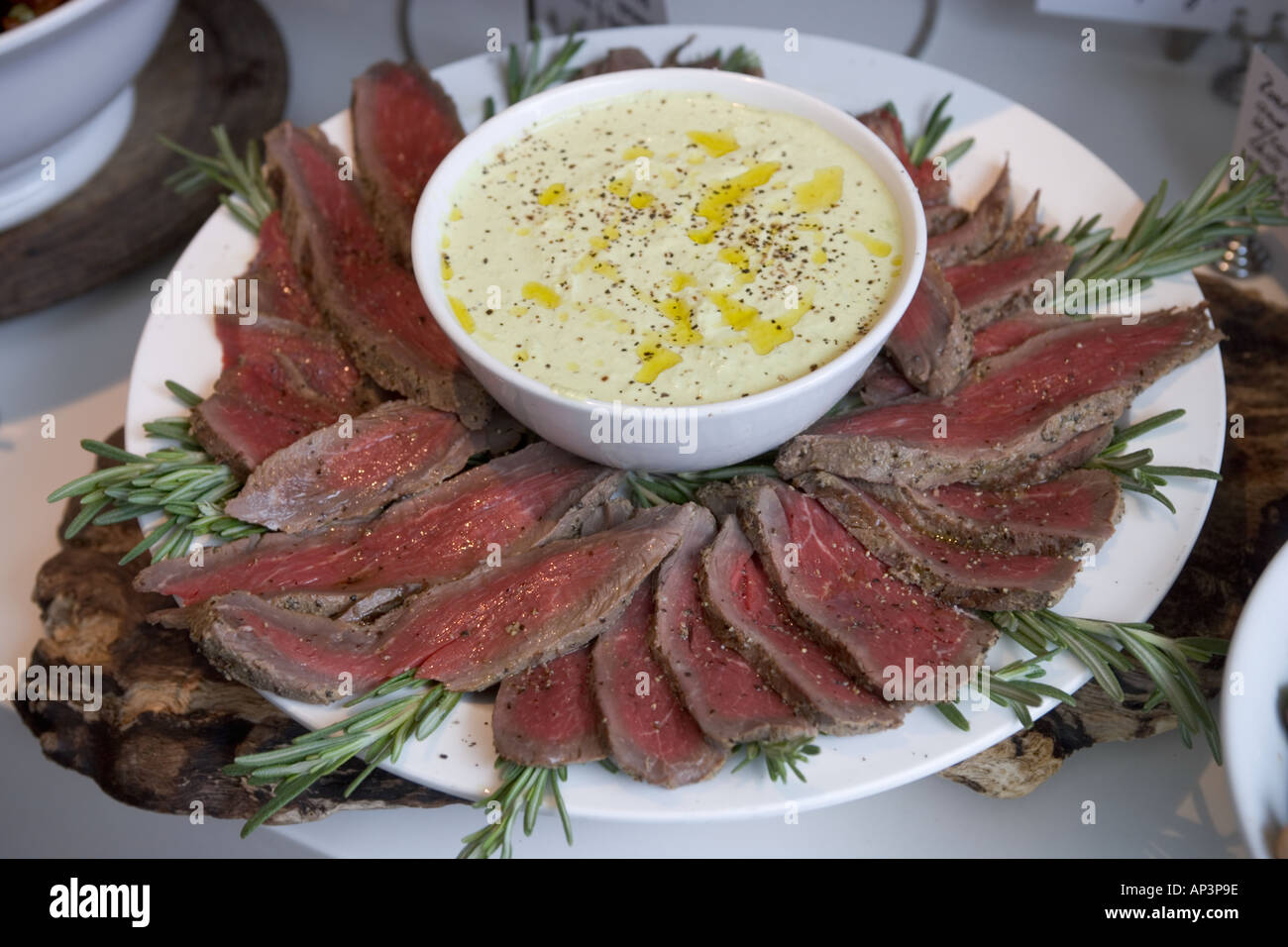 Ottolenghi Delicatessen Cafe London England Stock Photo