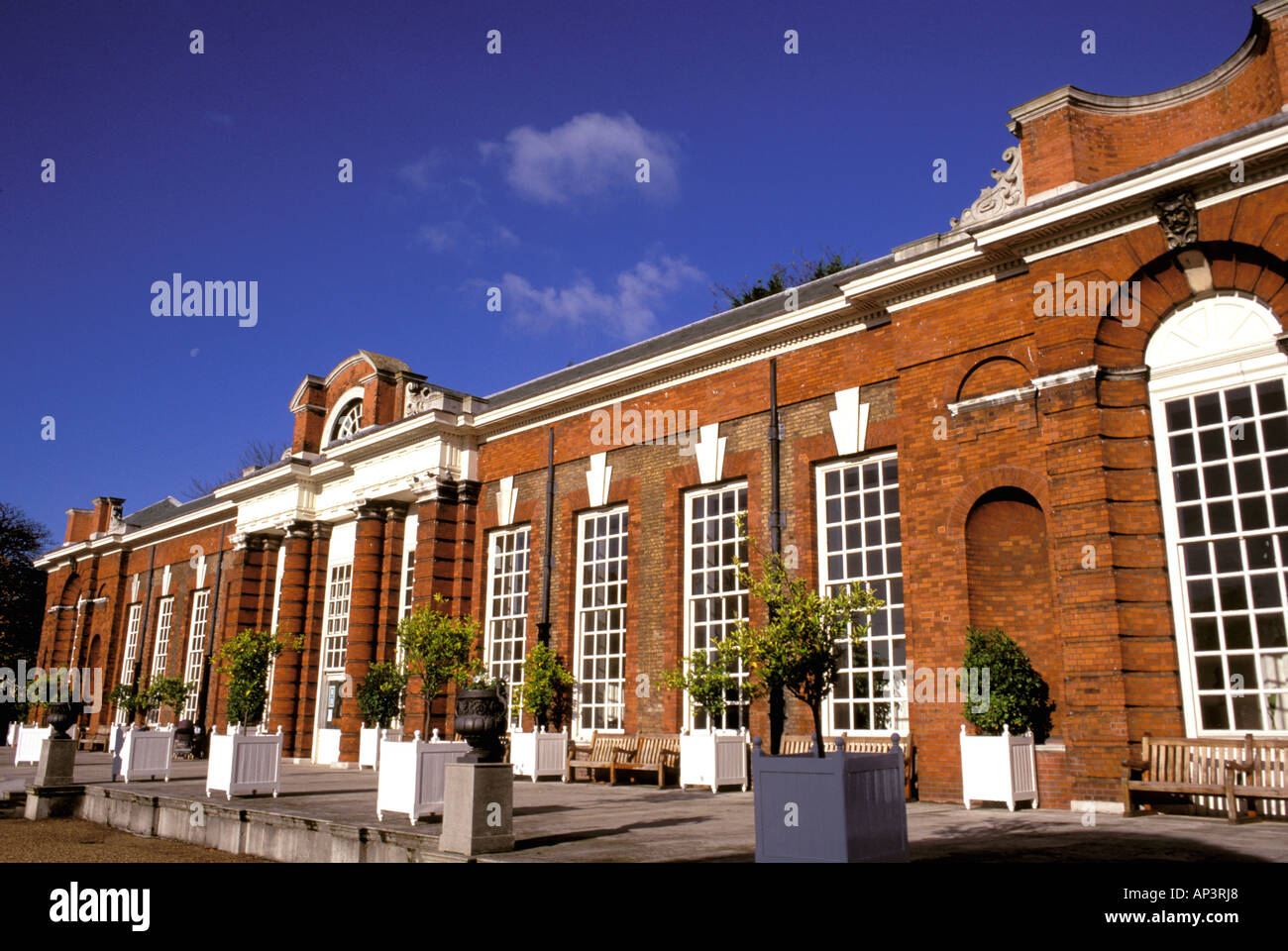 Europe, England, London, Kensington, Kensington Gardens. The Orangery Stock Photo