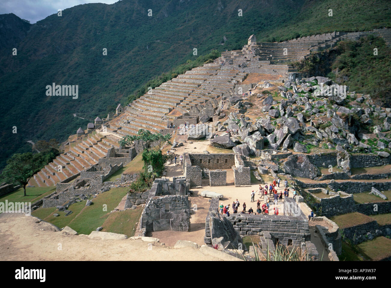 Machu Picchu Peru Stock Photo