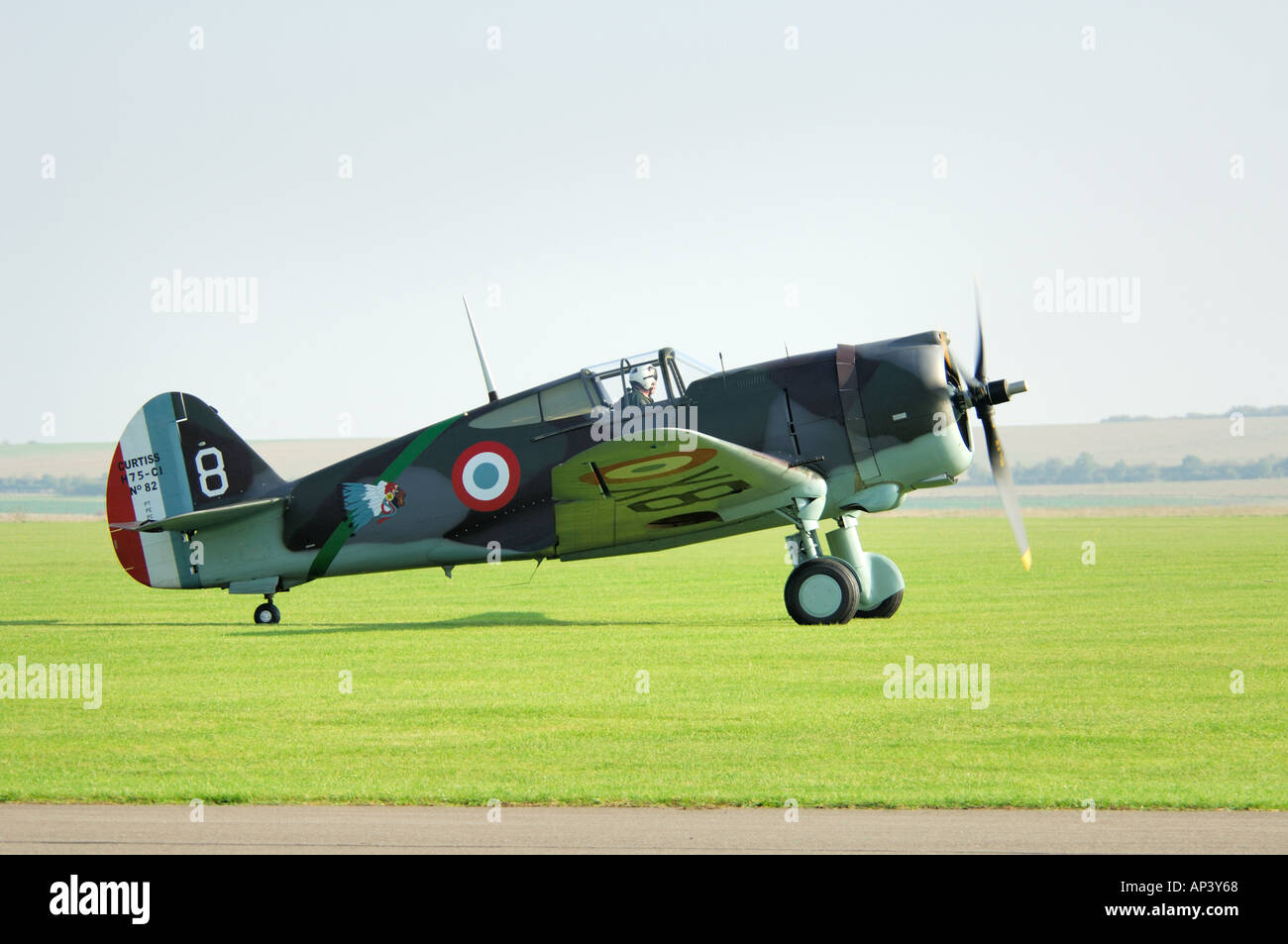 Curtiss Hawk 75 ( French) Stock Photo