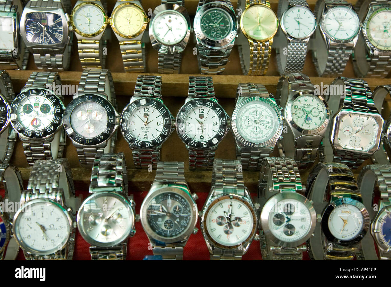Watches on sale at the Petaling Street 