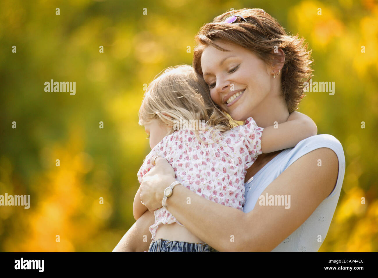 Mother And Daughter Hugging Mother And Daughter Hugging
