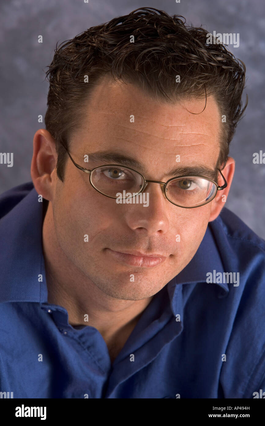 Portrait of a 20 something man Stock Photo
