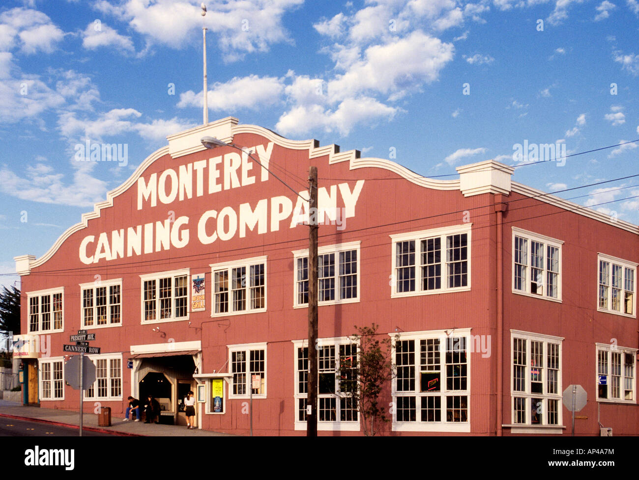 California Monterey Cannery Row Monterey Canning Company shops Stock Photo Alamy