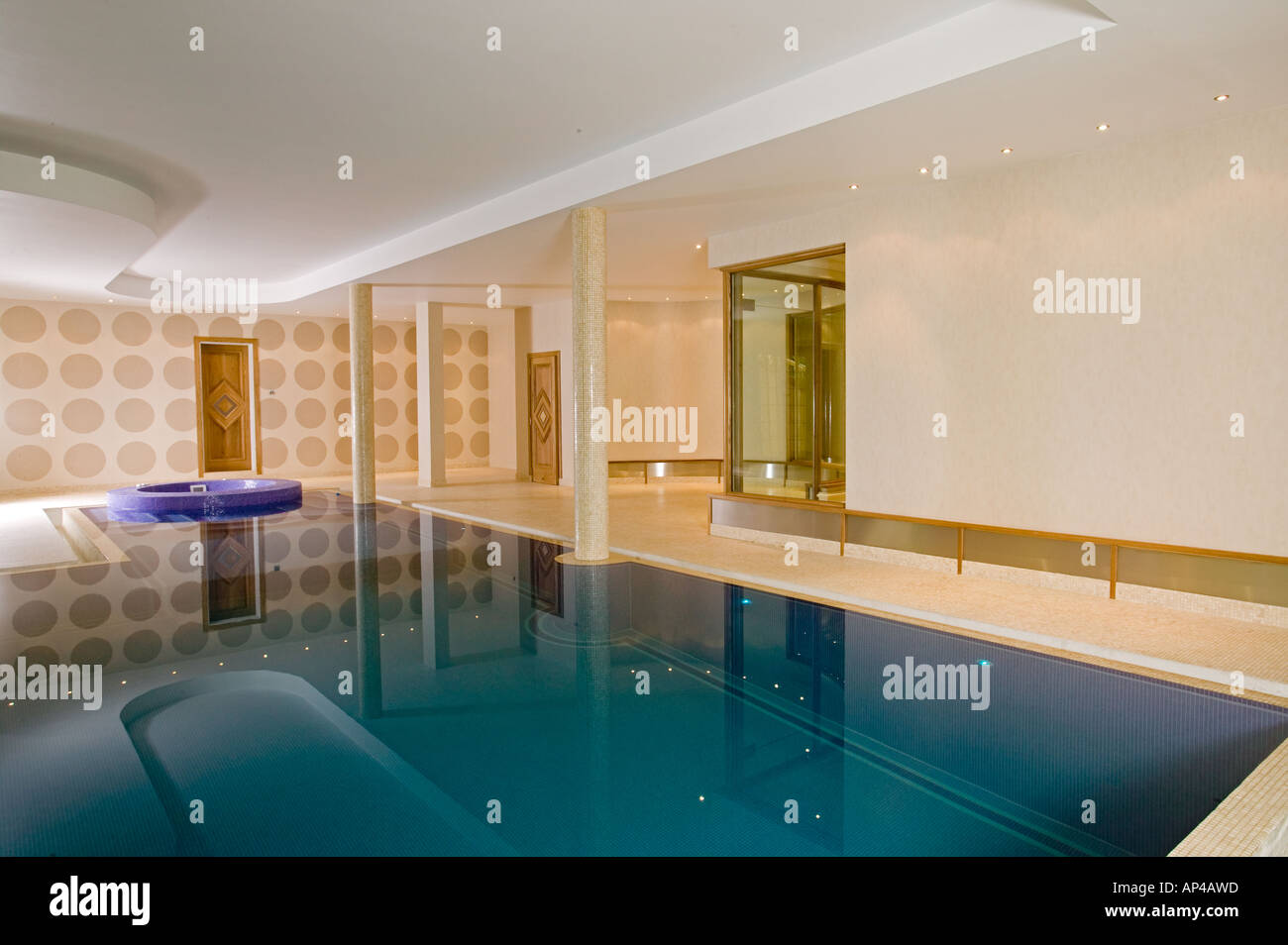 Interior Swimming Pool Stock Photo - Alamy