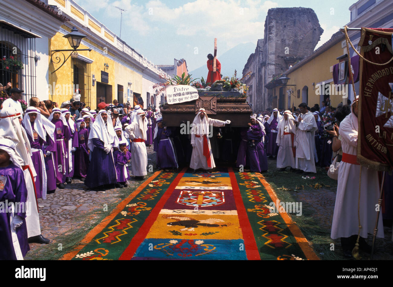 Guatemala, Sacatepequez province, Antigua, Holy Week, Good Friday