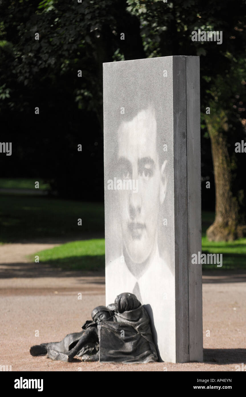 Monument of Raul Wallenberg, Gothenburg, Sweden Stock Photo
