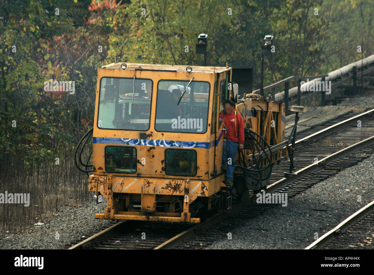 Track maintenance vehicle hires stock photography and images Alamy