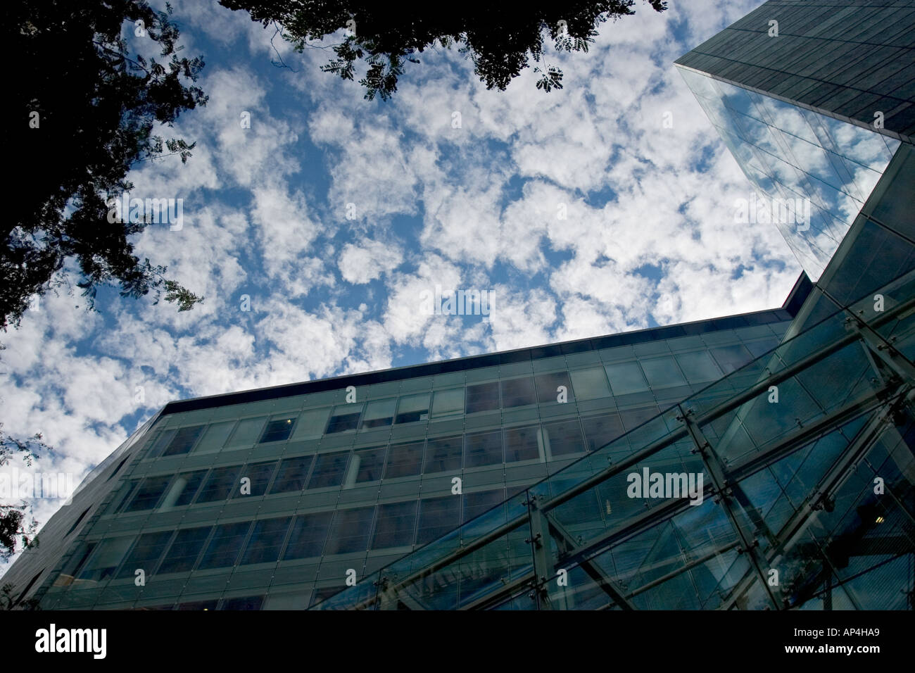 Glass office building in the City of London Stock Photo