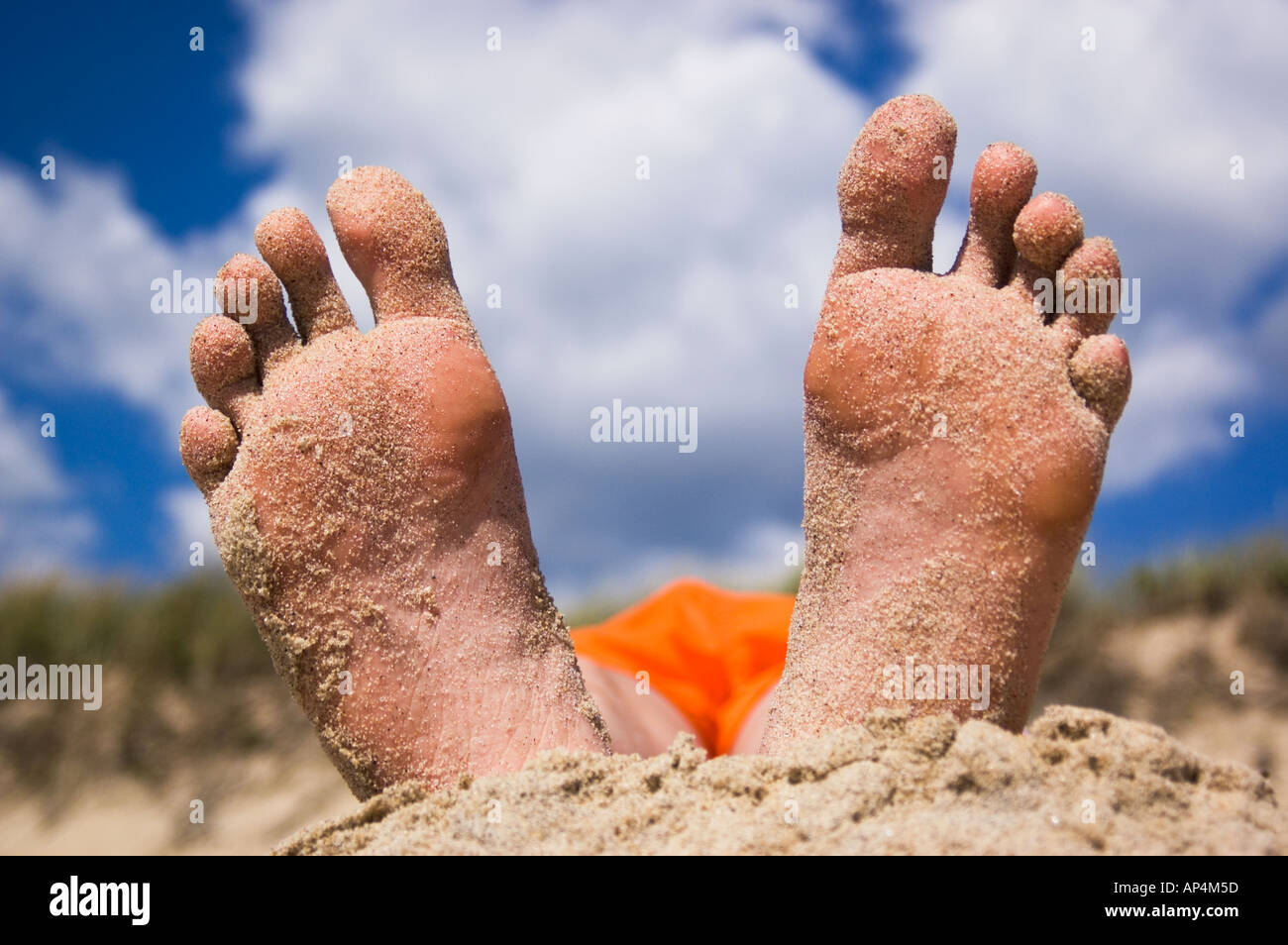 Beach sand, closeup Stock Photo - Alamy