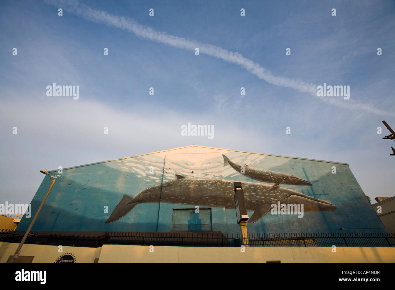 Paramount Studios Hollywood California USA Stock Photo