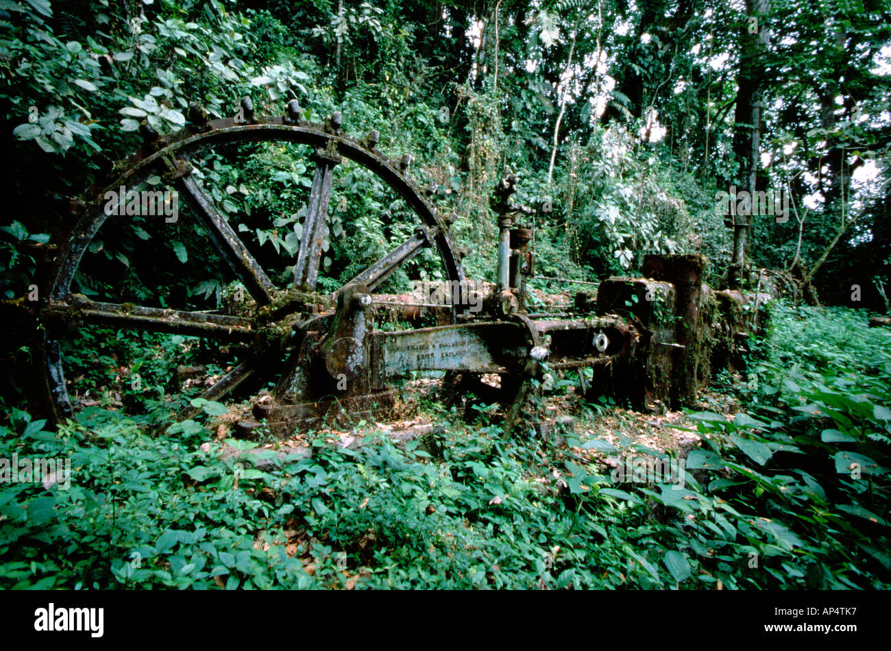 Central America, Panama, Darien Province, Darien National Park, Cana, Ghost Mine. Stock Photo
