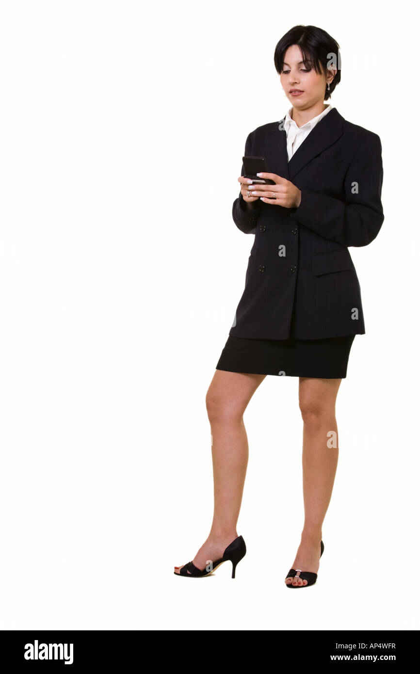 Female business attire full body Cut Out Stock Images & Pictures - Alamy