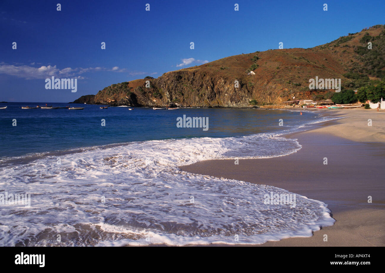 Venezuela, Isla Margarita, Playa Manzanillo. Stock Photo