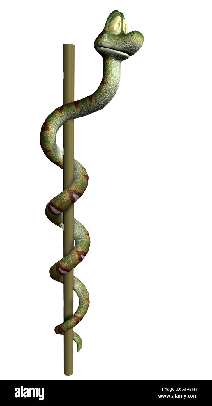 Asclepius asklepios hi-res stock photography and images - Alamy