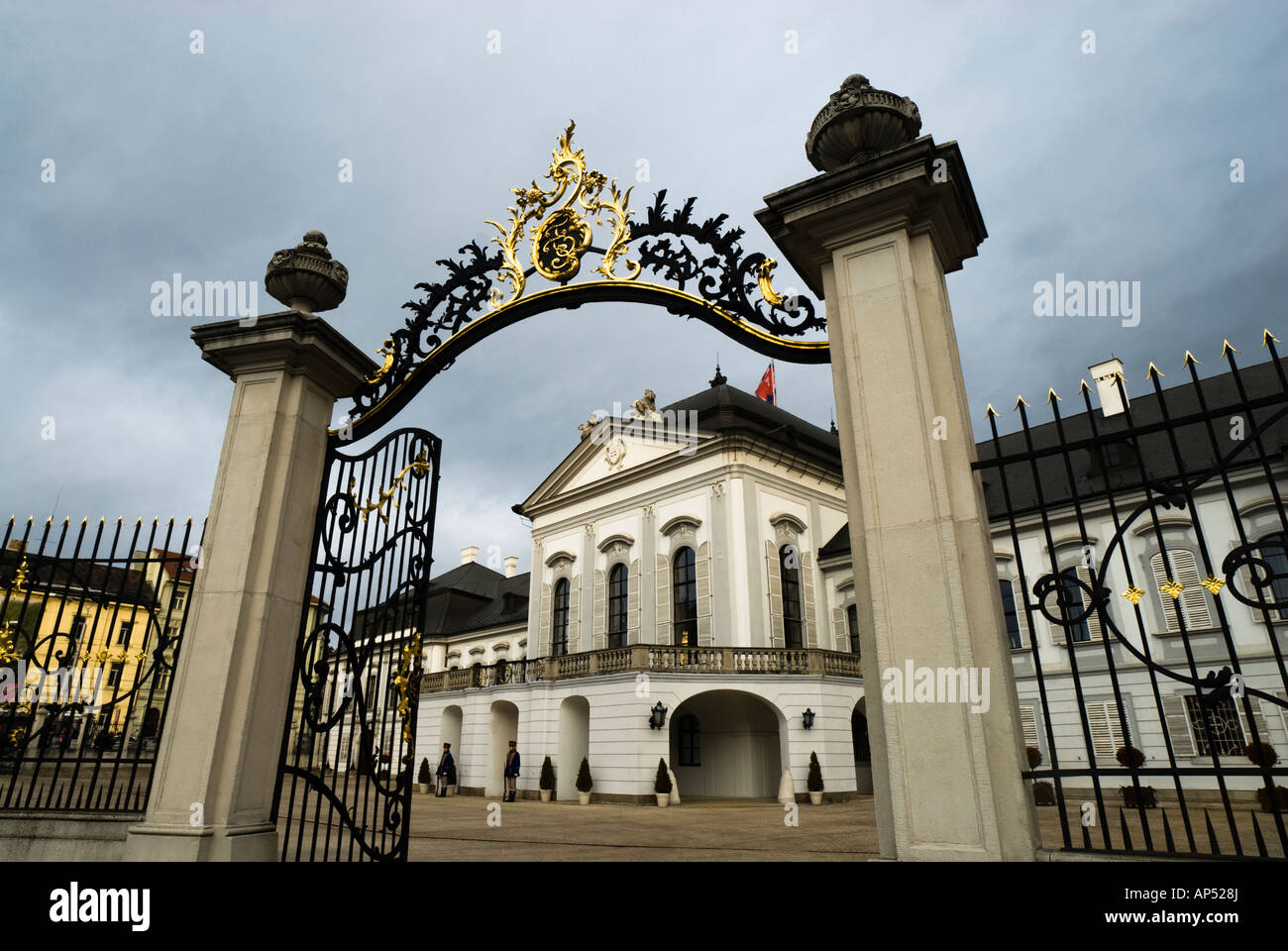 Grassalkovich Palace, Bratislava, Slovakia Stock Photo
