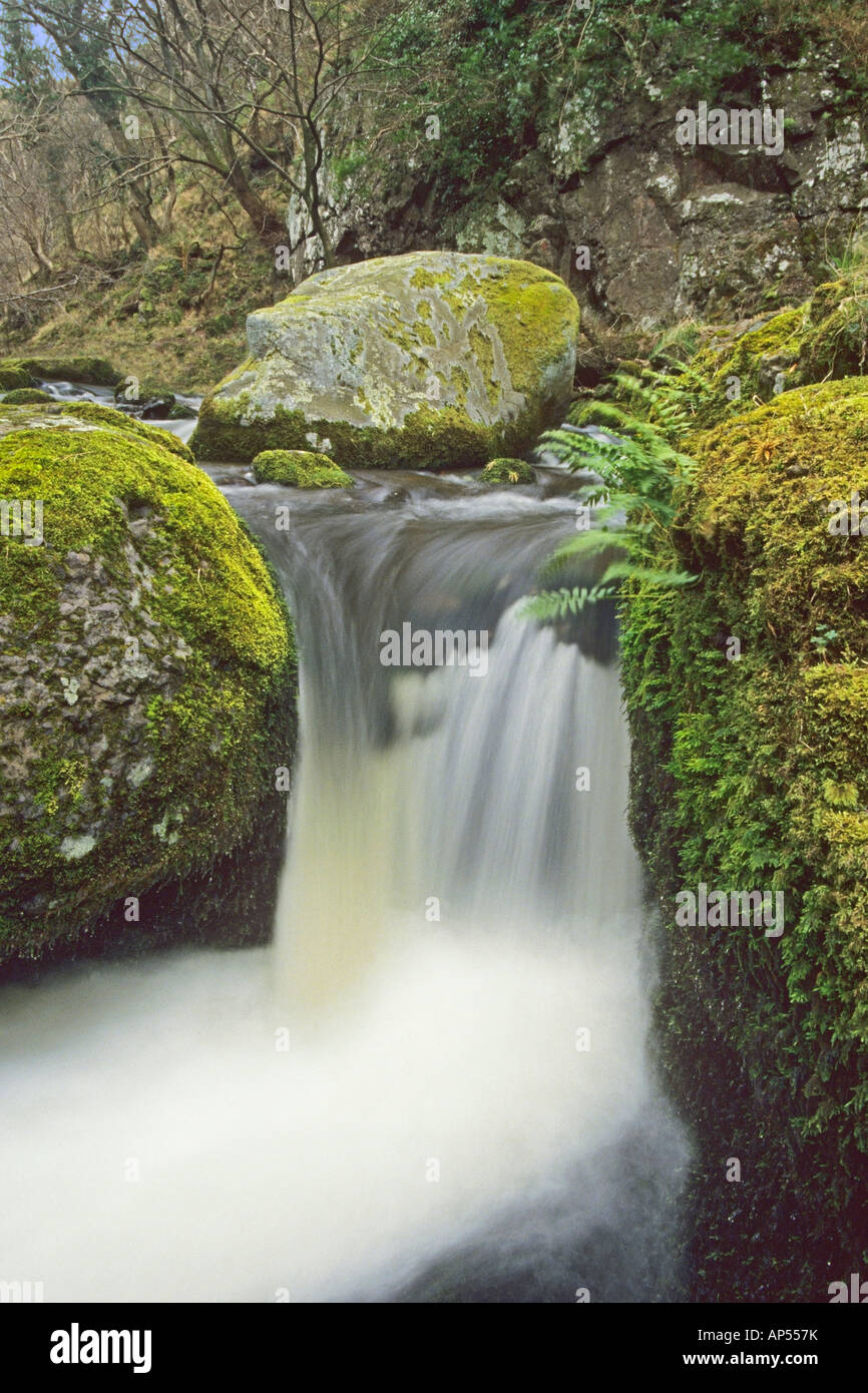 The Alva Burn in Alva Glen Stock Photo