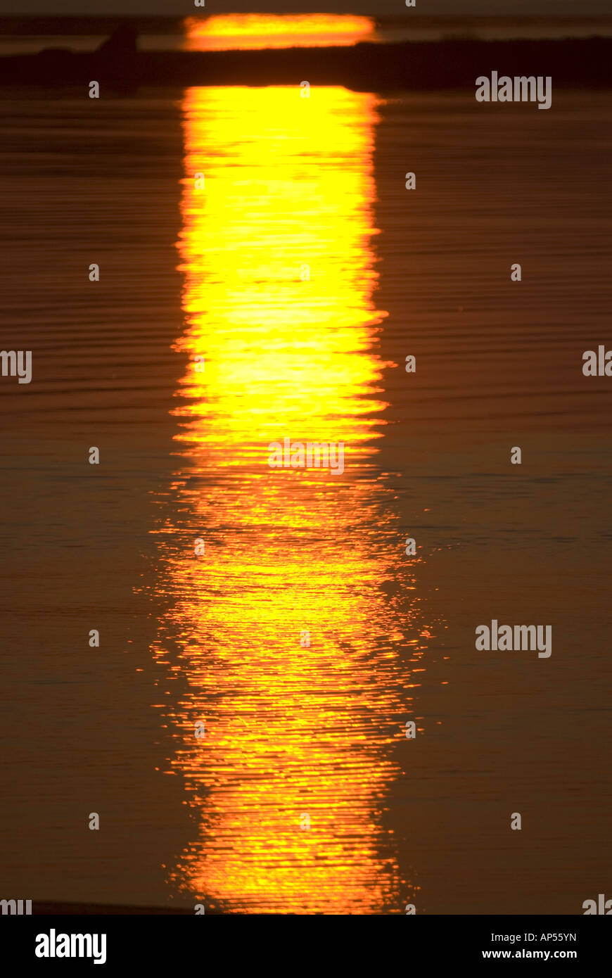 Sunrise on water, Compo Beach, Westport, Ct. USA Stock Photo Alamy