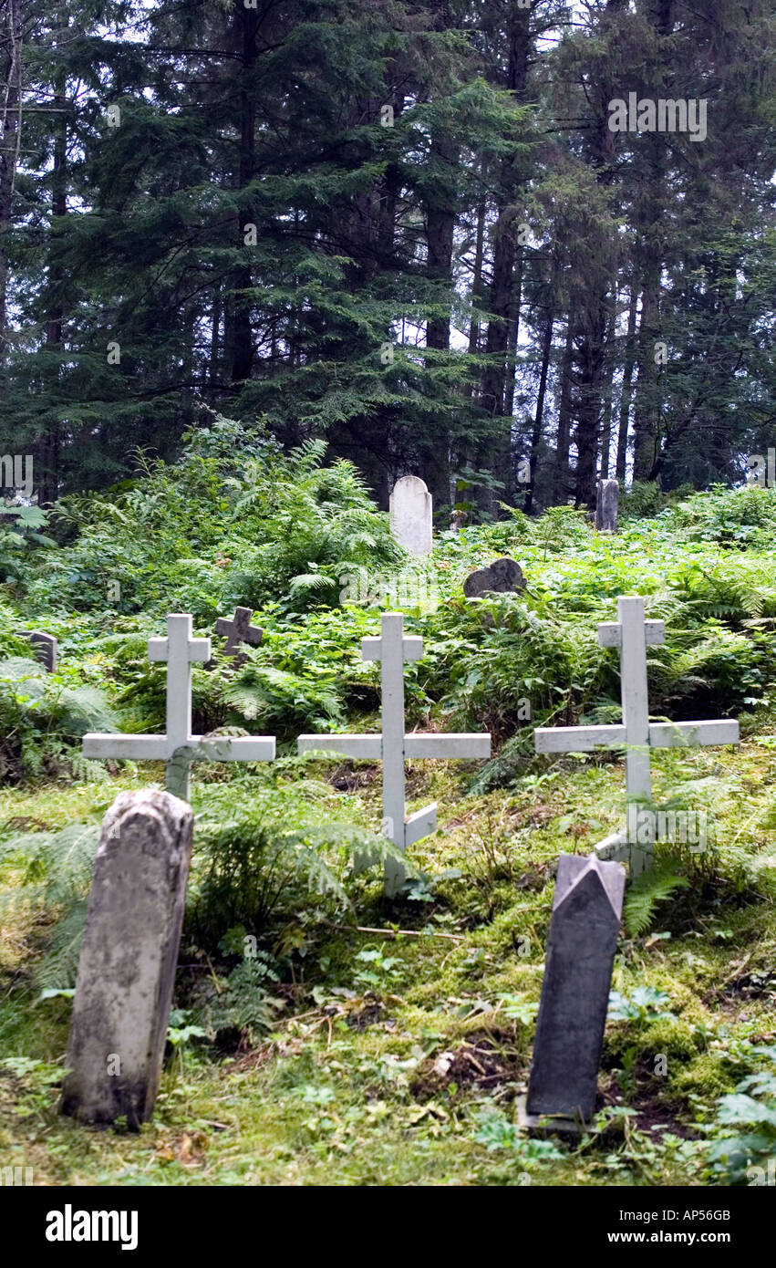 Russian cemetery in alaska hires stock photography and images Alamy