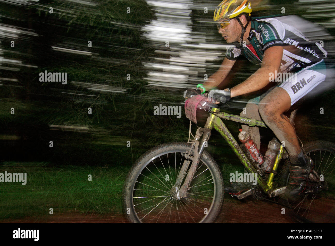 mtb race rider Stock Photo - Alamy