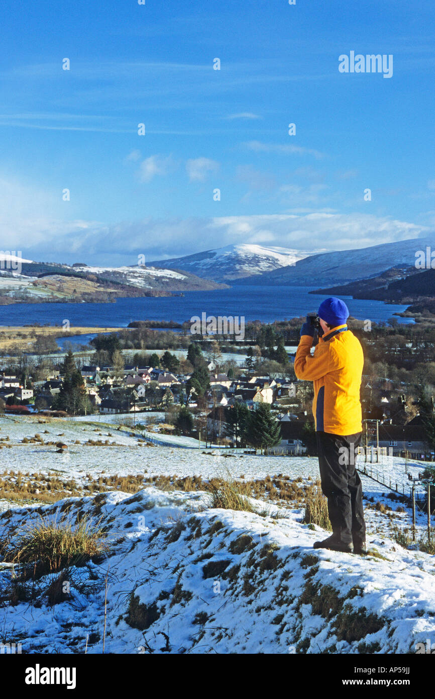 Killin and Loch Tay Stock Photo - Alamy