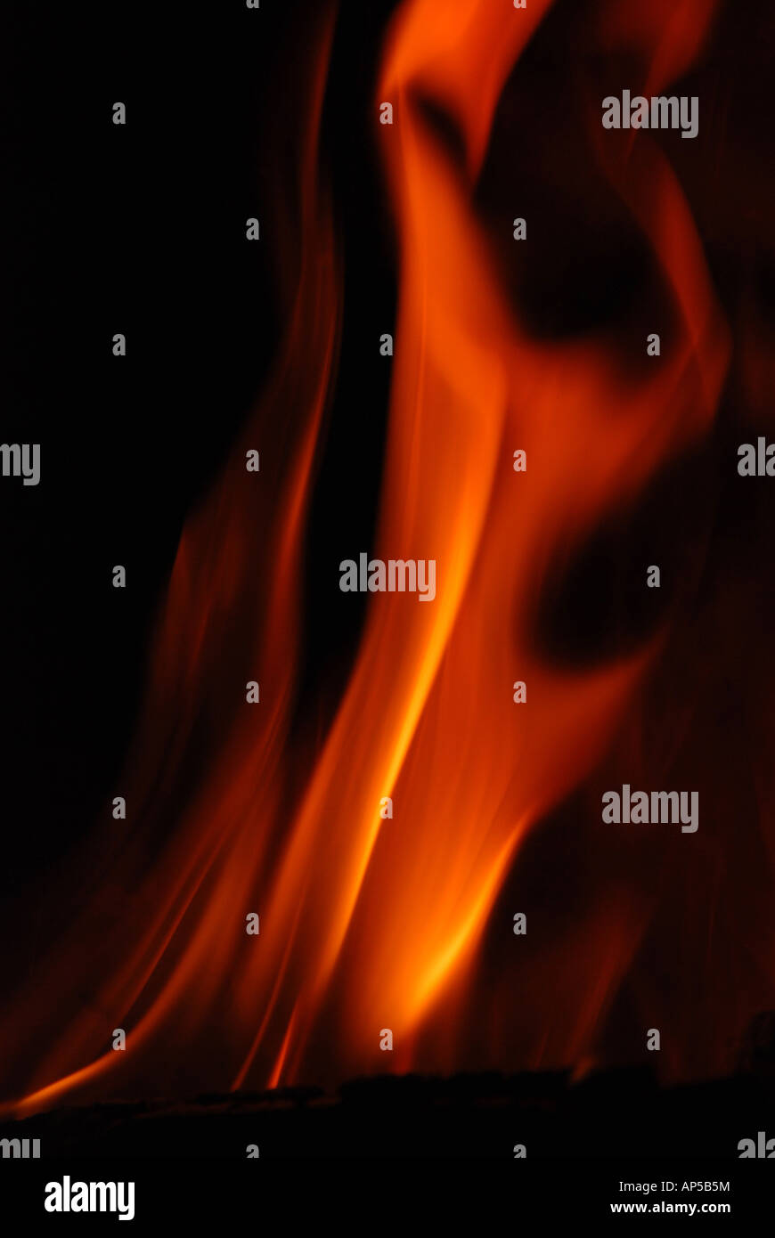 Flames Stock Photo