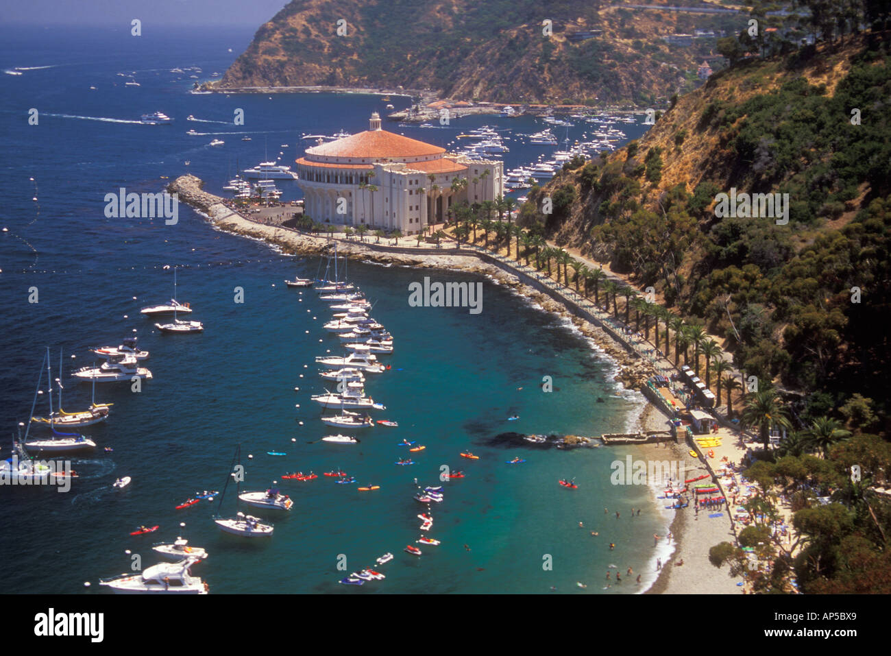 Avalon California Beach Stock Photos & Avalon California Beach Stock