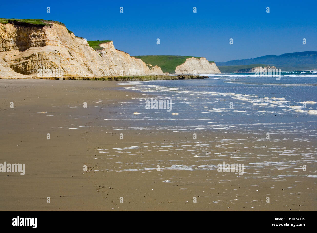 USA California Drakes Beach At Point Reyes National Seashore Stock usa-california-drakes-beach-at-point-reyes-national-seashore-stock