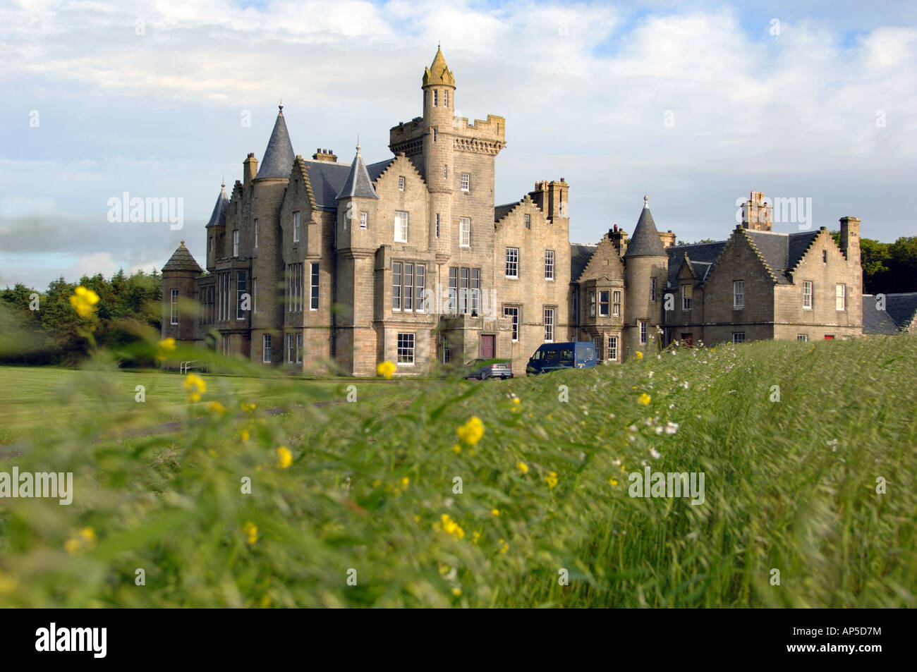 Balfour Castle Shapinsay Island Shapinsay Orkney Scotland Stock Photo