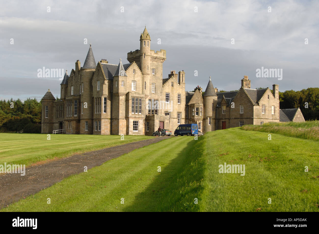 Balfour Castle Shapinsay Island Shapinsay Orkney Scotland Stock Photo