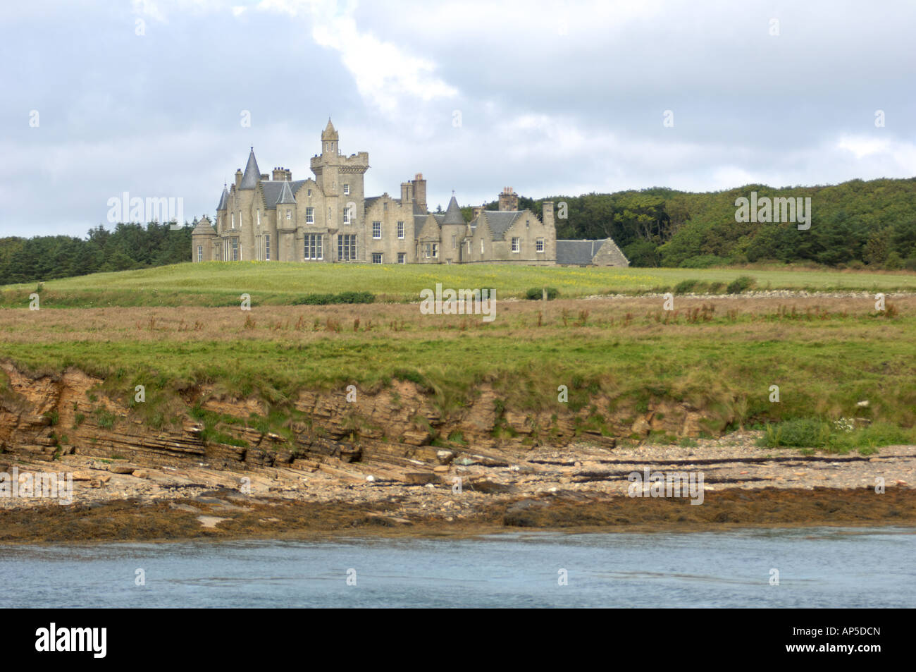 Balfour Castle Shapinsay Island Shapinsay Orkney Scotland Stock Photo