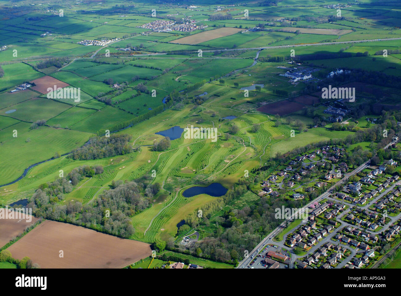 Hilton, Golf Club, Templepatrick, County Antrim, Northern Ireland Stock Photo