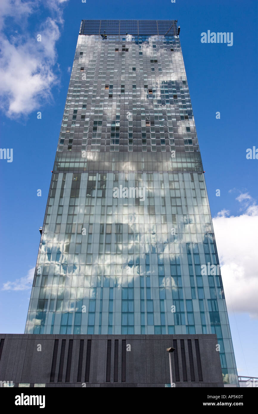 Hilton Tower also known as Beetham Tower Manchester UK Stock Photo